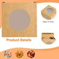 thumbnail image 3 of 16Pcs Soap Packaging Boxes 3 x 3 x 1.2 Inch Kraft Soap Box for Bakery Candy Packaging Jewelry Display (Brown), 3 of 6