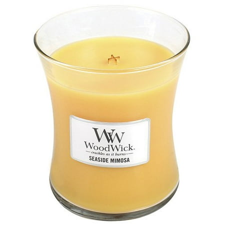 Seaside Mimosa Jar Candle, Medium, A blend of juicy citrus and sparkling champagne grapes make this scent as refreshing as a cold drink on a.., By