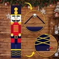 thumbnail image 3 of Nutcracker Christmas Decorations - Life Size Soldier Model Nutcracker Porch Signs - Xmas Decor Banners for Indoor & Outdoor, Home, Wall, Front, Door, Apartment Party - 11.8 inches x 70.86 inches, 3 of 8