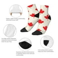 thumbnail image 6 of Bingfone Happy Canada Day Design Patterned Men'S Women'S Casual Cotton Socks, 6 of 9
