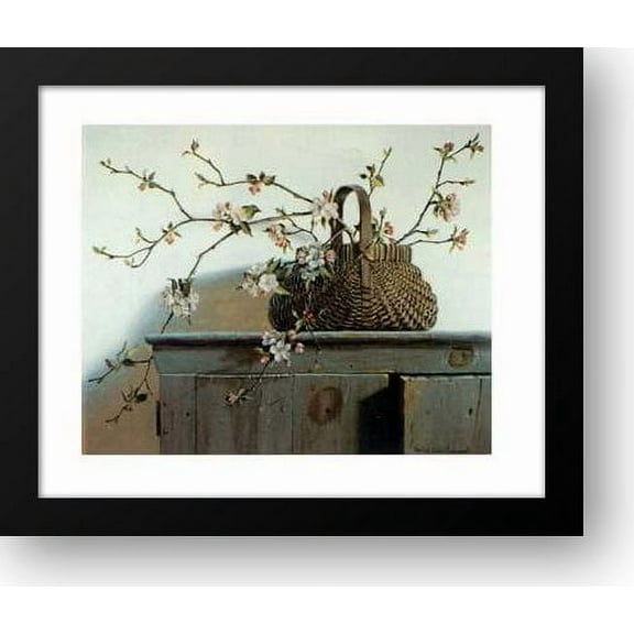 Pauline eble Campanelli - Apple Blossom 24x20 Framed Art Print by Campanelli, Pauline Eble