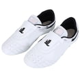 thumbnail image 4 of Zapatos de Taekwondo Ecomeon Zapatilla de deporte de boxeo Karate Kung Fu Zapatillas de rayas negras, 4 of 6