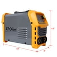 thumbnail image 3 of 110/220V MMA Welder, 180A Stick ARC Welding Machine IGBT Inverter Digital Display LCD Hot Start Welder with Electrode Holder, Work Clamp, Input Power Adapter Cable Dual Voltage DC, 3 of 10