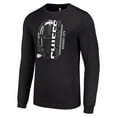 thumbnail image 2 of Men's Starter Black Kansas City Chiefs Half Helmet Logo Long Sleeve T-Shirt, 2 of 3