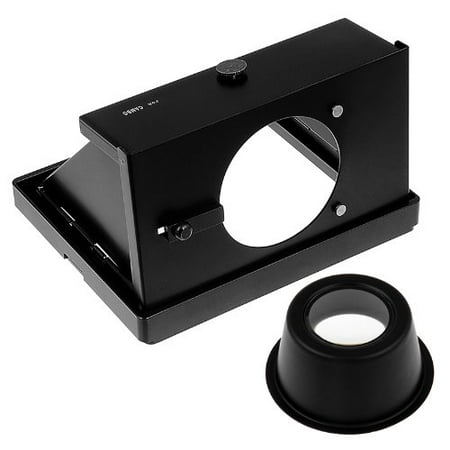 Fotodiox Pro Right Angle View Finder Hood, for 4x5 Field Camera, fits Cambo 4x5 View Camera -- Right Angle Mirror