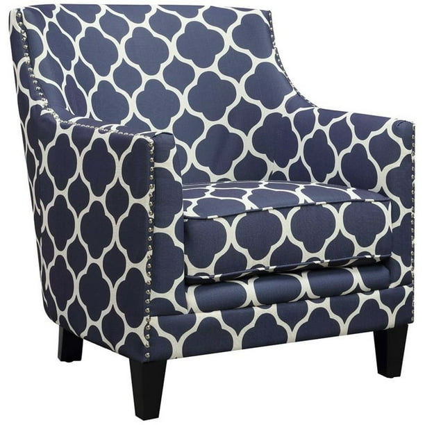 Picket House Furnishings Deena Accent Arm Chair in Marine