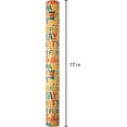 thumbnail image 5 of HOMERAL Kraft Birthday Wrapping Paper for Boys Girls Kids - Colorful Happy Birthday Pattern Great for Birthday, Party, Baby Shower - Mini Roll - 17 Inches X 33 Feet, 5 of 6