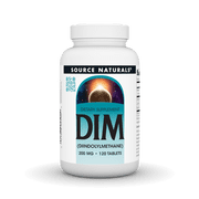 Source Naturals DIM (Diindolylmethane) 200 mg - 120 Tablets