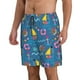 thumbnail image 2 of Fotbe Sailboat With Sailing Trajes de Baño Estampados para Hombre, Shorts de Verano de Secado Rápido, Ropa de Playa, Bañadores-Large, 2 of 6