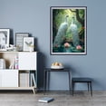 thumbnail image 7 of Diamond Art Kits for Adults - 5d White Peacocks Lotus Pond Forest Beauty Diamond Painting for Adults, Diamond Art for Adults Beginners, Diamond Painting Kits for Adults for Home Wall Decor, 7 of 7