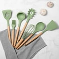 thumbnail image 5 of Cooking-Heat Resistant Kitchen Silicone Set for Non-Stick Utensils Set 2 Pieces Kitchen ToolsEgg beater + oil brush, 5 of 5