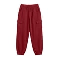 thumbnail image 5 of Xdegoge Cargo Joggers for Women High Waisted Athletic Casual Elastic Waist Cuffed Hem Trousers with Pockets Comfortable Lightweight Hiking Workout Lounge Wear, 5 of 5