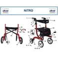 thumbnail image 2 of Pièces de Rechange pour Dévidoir Nitro Aluminium, (Sac de 7, pour Nitro Rouge), 2 of 4