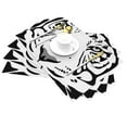 thumbnail image 2 of XMXY Woven Placemats Set of 4 PCS, Tiger Pattern Animal Design Table Mats Washable Heat Resistant Placemats, 2 of 6