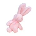 thumbnail image 2 of Lavender Easter Bunny Plush - Purple Fluffy Rabbit Stuffed Animal With Satin Bow For Easter & Birthday Gifts(Pink-9.8In)#4609, 2 of 6