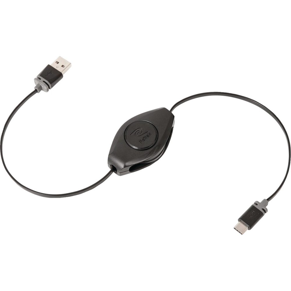 Retrak Etprucam Premier Retractable Usbc To Usb 2.0 Male Cable