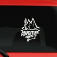 thumbnail image 3 of Walbest 1 Pcs Car Sticker - Adventure Awaits Tree Tent Mountains Reflective Decals Sticker Decoration Universal Auto, 3 of 7