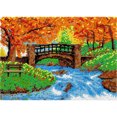 thumbnail image 1 of Scenic River | Rug Making Latch Hooking Kit, 1 of 8