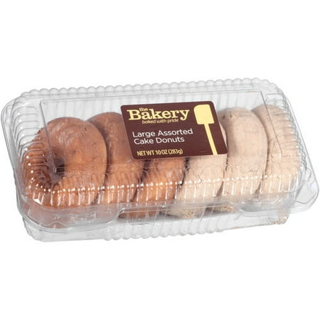 Wal-mart Bakery Large 6ct Assorted Cake Donuts