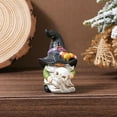 thumbnail image 5 of BNNG Halloween Witch Gnome Statue - Resin Fall Decor, Cute Witch Figurine for Table Centerpiece, Halloween Ornaments, Home & Party Decoration, 5 of 9