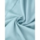 thumbnail image 5 of INSPIRE CHIC Pantalones deportivos de cintura elástica con cordón para mujer, pantalones de chándal de satén hasta el tobillo con bolsillo Azul claro XL, 5 of 6