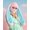 Bunny Ear-pink/Blue, variant on DOVACKA Y2K Knit Balaclava Face Mask with Bunny Ears & Horn, Cute Warm Winter Ski Scarf Beanie for Men Women, Versatile Halloween Costume Hat