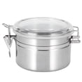 thumbnail image 2 of Contenedor de almacenamiento tarro de metal resistente al desgaste de acero inoxidable resistente al desgaste para restaurante de cocina para almacenar ANGGREK Otros, 2 of 8