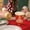 G, variant on Christmas Paper Cups - 10 Pack Disposable Cups with Red Sketch Classic Christmas Design, Mini Mouthwash or Snack Cup for Holiday Party, Home Bathroom, Winter Gathering