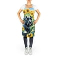 thumbnail image 2 of Yorkshire Terrier in Sunflowers Apron, 2 of 5