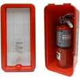 thumbnail image 4 of Cato 10551-H Red Plastic Chief Fire Extinguisher Cabinet for 2-1/2 or 5 lb. Extinguisher, with Hammer and Cylinder Lock, 4 of 6