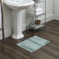 thumbnail image 6 of Mohawk Home Plush Cotton Fade/Stain Resistant Non-slip Machine Washable Bath Mat, Glacier, 2' 3" x 3' 9", 6 of 8