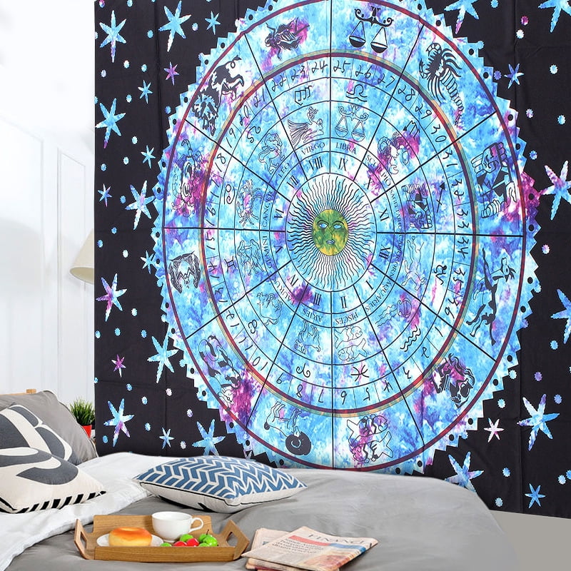 New Indian Mandala Towel Tapestry Handmade Wall Hanging Bohemian Beach Blanket