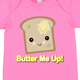 thumbnail image 4 of Inktastic Butter Me Up Toast Boys or Girls Baby Bodysuit, 4 of 5