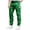Green@GC@, variant on CONZONE St. Patrick's Day Mens Baggy Cargo Shorts Green Clover Graphic Buttons Cargo Pants for Men Lightweight Relaxed Fit Streetwear Workout Trousers With Pockets