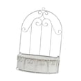 thumbnail image 4 of Maceta colgante de pared desmontable, resistente, para uso en interiores y exteriores. Blanco, 4 of 9