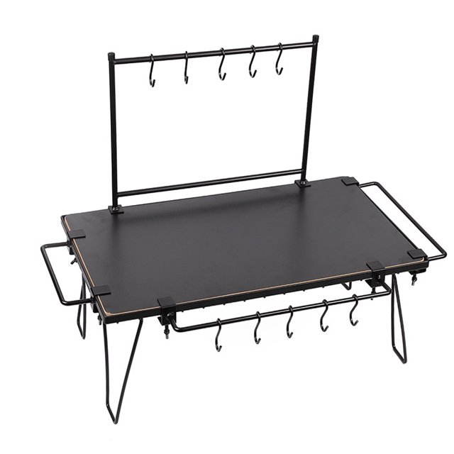 Estante Para Colgar Mesa Estante para colgar en la mesa al aire libre, estante portátil para acampar, Picnic, barbacoa, estante de almacenamiento (20cm)