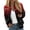 Deep Red -AB02, variant on Lumtrix Women Merry Christmas Shirts Long Sleeve Winter Fall Zip Up Jacket Christmas Graphic Plus Size Comfortable Tops with Pocket Watermelon Red S
