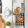 thumbnail image 3 of luyaa Buffalo Plaid Pumpkin Truck Sunflower Gnome Fall Kitchen and Dish Towels, 18 x 26 Inch Harvest Thanksgiving Ultra Absorbent Drying Cloth Tea Towels Set of 4, 3 of 6