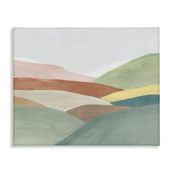 Stupell Industries Subtle Rolling Hills Canvas Wall Art design by Ian C., 16 x 20