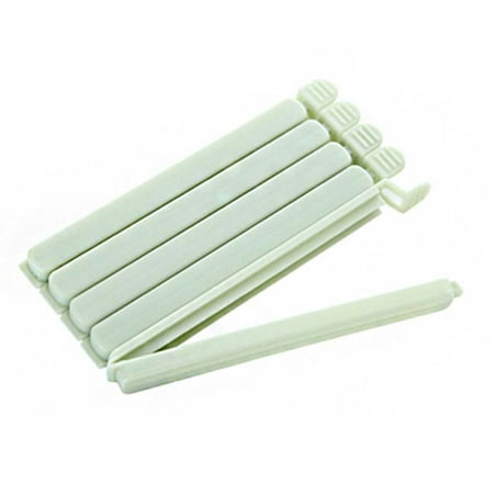 

Pengpengfang 5Pcs Food Storage Bag Sealer Clips Snack Sealing Clamp Home Kitchen Supplies