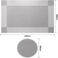 6pcs Placemats PVC Place Mats and Coasters Washable NonSlip Heat