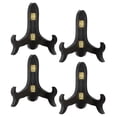 thumbnail image 1 of 4uds Soporte de caballete Unique Bargains Madera Plegable Negro para Decorativo Imagen marco, 1 of 7