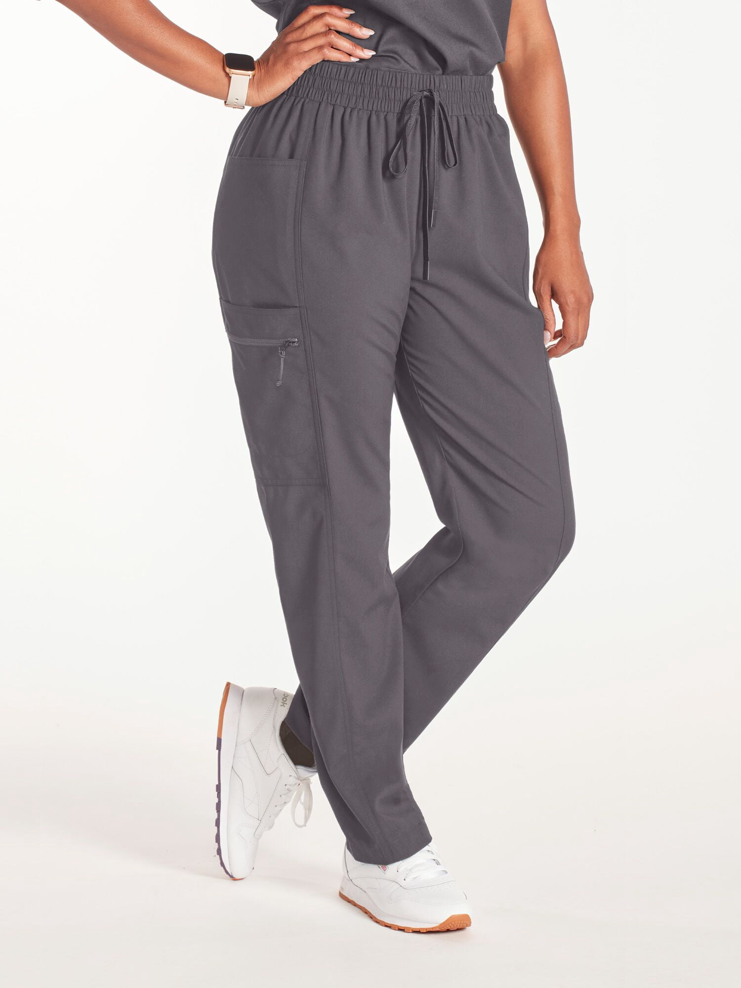 Reebok Women's Scrubs Straight Leg Scrub Pant, 1 Pack, Sizes S - 3XL