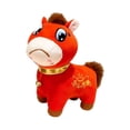 thumbnail image 2 of Peluche de caballo del año 2026, adorable bendición de recuerdo Cara de llanto de 14 cm, 2 of 9