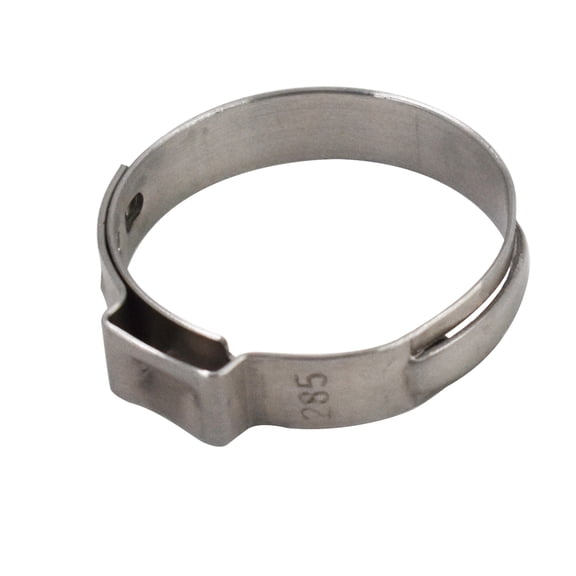 SEBLAFF 50Pcs 1" Stainless Steel Clamp Cinch Ring Crimp Pinch Fitting Tubing New