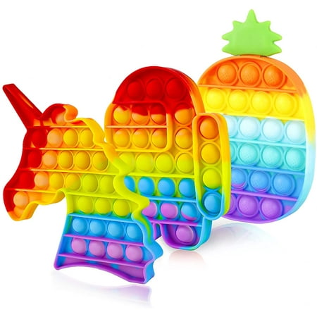 Poop Popit 3 Packs Push Pop Bubble Sensory Fidget S, Autism Special Needs Stress ...