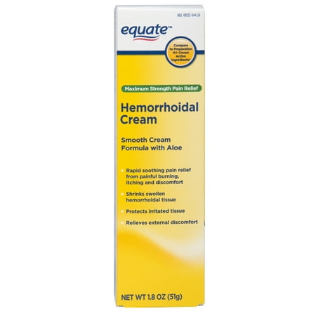 Equate Maximum Strength Hemmorhoidal Pain Relief Cream, 1.8 Oz
