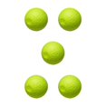 thumbnail image 2 of ZheElen ETPU Bite Resistant Toy Balls For Dogs Clean Teeth And Exercise Jaw With Good Wear Resistance Pure Gold 7cm 5Set, 2 of 6
