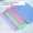 A, variant on B5 Rainbow Loose-Leaf Notebook Cover, Sliding Push-Pull Binder Shell, Colorful Detachable Notebook Protector for Student Paper & Page Storage