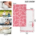 thumbnail image 3 of Dreamtimes Romantic Heart Printing Hand Towels, 2 PCS Pack 16 x 28 Inches Extra Absorbent Pure Cotton Towels, Super Soft Hand Towel for Bathroom, Hotel, Kitchen, Gym, 3 of 7